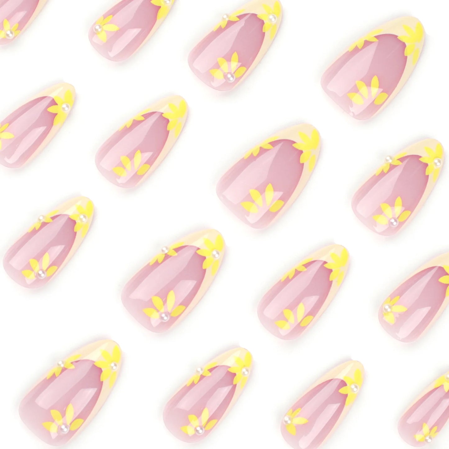 Hello Floral 24 Piece Nails