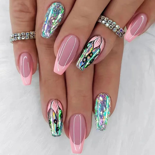 Radiant Reverie 24 Piece Nails