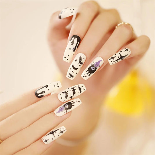 Midnight Masquerade 24 Piece Nails