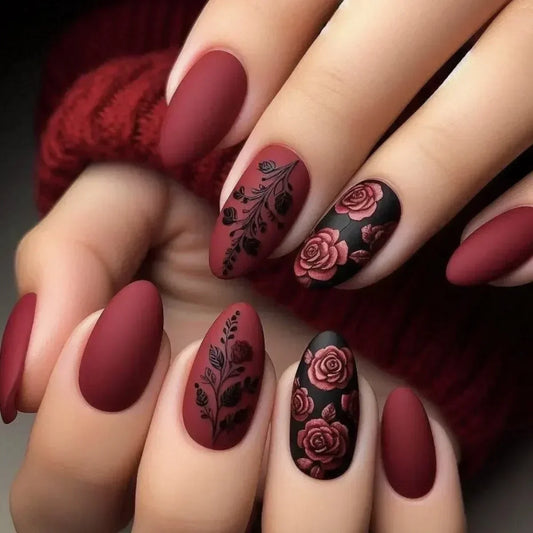 Sexy Romantic 24 Piece Nails